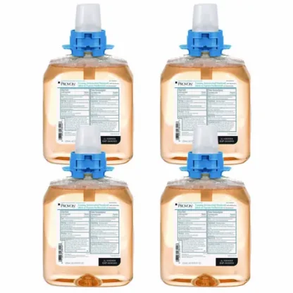 PROVON® Foaming Antimicrobial Handwash Refill, with Moisturizers, for FMX-12 Dispenser, Light Fruity Scent, 1,250 mL, 4/Carton