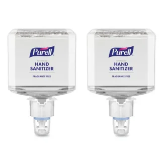 PURELL® Advanced Hand Sanitizer Gentle & Free Foam Refill, 1,200 mL, Fragrance-Free, For ES4 Dispensers, 2/Carton