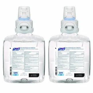 PURELL® Advanced Hand Sanitizer Green Certified Foam Refill, For CS8 Dispensers, 1,200 mL, Fragrance-Free, 2/Carton
