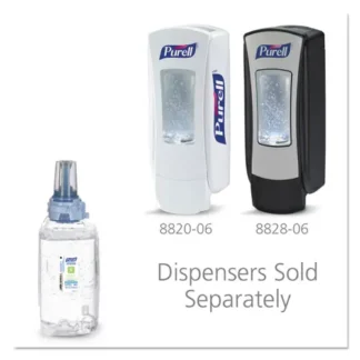 PURELL® Advanced Hand Sanitizer Green Certified Gel Refill, For ADX-12 Dispensers, Fragrance-Free