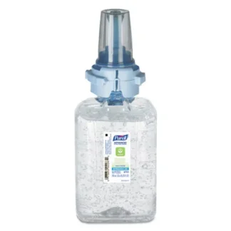 PURELL® Advanced Hand Sanitizer Green Certified Gel Refill, For ADX-7 Dispensers, 700 mL, Fragrance-Free, 4/Carton