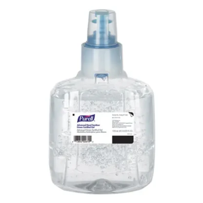 PURELL® Advanced Hand Sanitizer Green Certified Gel Refill, For LTX-12 Dispensers, Fragrance-Free, 1,200 mL, 2/Carton