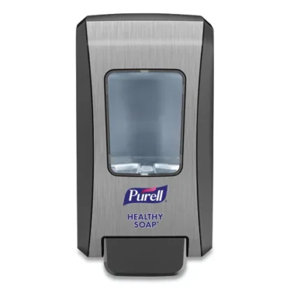 PURELL® FMX-20 Soap Push-Style Dispenser, 2,000 mL, Graphite/Chrome
