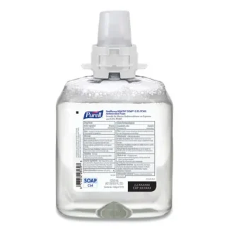 PURELL® Healthcare HEALTHY SOAP 0.5% PCMX Antimicrobial Foam Refill, For CS4 Dispensers, Fragrance-Free, 1,250 mL, 4/Carton