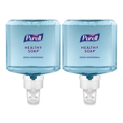 PURELL® HEALTHY SOAP 0.5% BAK Antimicrobial Foam Refill, For ES8 Dispensers, Light Citrus Floral, 1,200 mL, 2/Carton