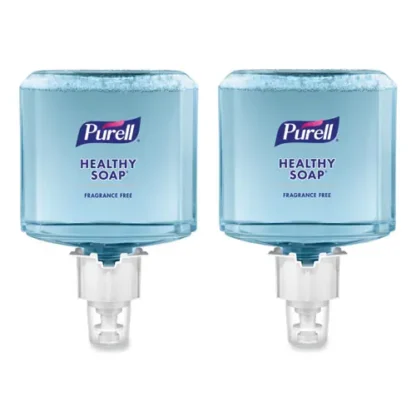 PURELL® HEALTHY SOAP Gentle and Free Foam Refill, Fragrance-Free, 1,200 mL, 2/Carton