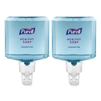 PURELL® HEALTHY SOAP Gentle and Free Foam Refill, Fragrance-Free, 1,200 mL, 2/Carton