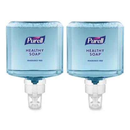 PURELL® HEALTHY SOAP Gentle and Free Foam Refill, Fragrance-Free, 1,200 mL, 2/Carton