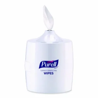 PURELL® Surface Disinfecting Wipes Wall Dispenser, White, 11" W x 13.38" D x 11.06" H, Non-Stock Item - Extended Delivery Time