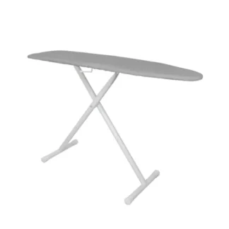 PV “Presstige” Deluxe Hotel Ironing Board 54″ x 14″ with Silver Elastic Cover