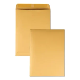 Quality Park™ Catalog Envelope, 28 lb Kraft, #12 1/2, 9.5 x 12.5, Brown Kraft, 250/Box