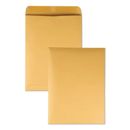 Quality Park™ Catalog Envelope, 28 lb Kraft, #12 1/2, 9.5 x 12.5, Brown Kraft, 250/Box