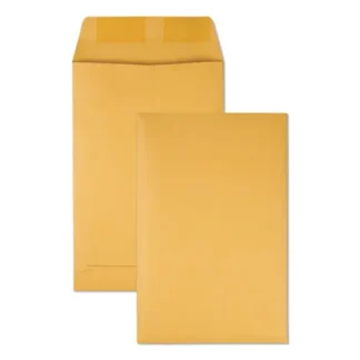 Quality Park™ Catalog Envelope, 28 lb Bond Weight Kraft, #1 3/4, 6.5 x 9.5, Brown Kraft, 500/Box