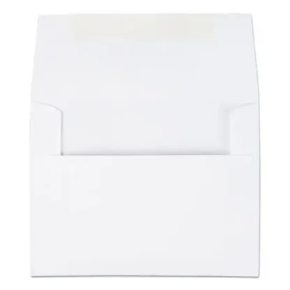 Quality Park™ Greeting Card/Invitation Envelope, A-2, Square Flap, Gummed Closure, 100/Box