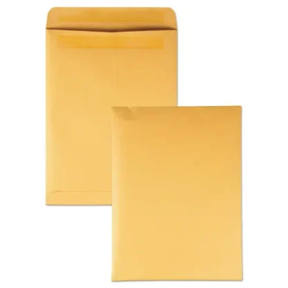 Quality Park™ Redi-Seal Catalog Envelope, #10 1/2, Redi-Seal Adhesive Closure, 9 x 12, Brown Kraft, 250/Box