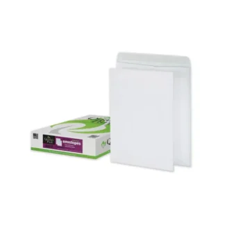 Quality Park™ Redi-Seal Catalog Envelope, #13 1/2, Cheese Blade Flap, Redi-Seal Adhesive Closure, 10 x 13, White, 100/Box
