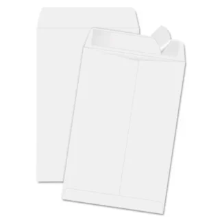 Quality Park™ Redi-Strip Catalog Envelope, #1 3/4, Cheese Blade Flap, Redi-Strip Adhesive Closure, 6.5 x 9.5, White, 100/Box