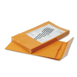 Quality Park™ Redi-Strip Kraft Expansion Envelope, #15, Square Flap, Redi-Strip Adhesive Closure, 10 x 15, Brown Kraft, 25/Pack