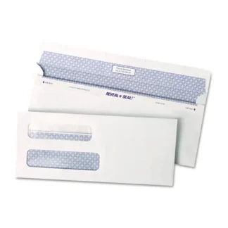 Quality Park™ Reveal-N-Seal Envelope #8 5/8, 3.63 x 8.63, White, 500/Box