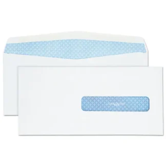 Quality Park™ Security Tinted Insurance Claim Form Envelope, Address Window, Redi-Seal Closure, 4.5 x 9.5, White, 500/Box