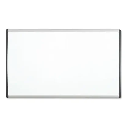 Quartet® ARC Frame Cubicle Board, Magnetic Dry Erase, 24" x 14", White Surface, Satin Aluminum Frame