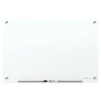 Quartet® Brilliance Glass Dry-Erase Board, 96" x 48", White Surface