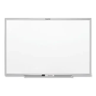Quartet® Classic Series Nano-Clean Dry Erase Board, 36" x 24", White Surface, Satin Aluminum Frame