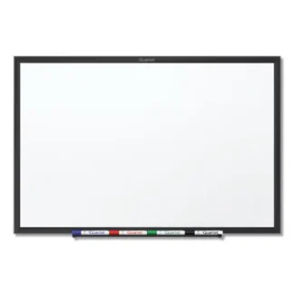 Quartet® Classic Series Total Erase Dry Erase Board, 72" x 48", White Surface with Black Aluminum Frame