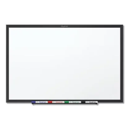 Quartet® Classic Series Total Erase Dry Erase Board, 72" x 48", White Surface with Black Aluminum Frame