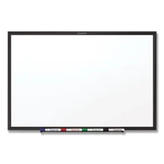 Quartet® Classic Series Total Erase Dry Erase Board, 96" x 48", White, Black Aluminum Frame