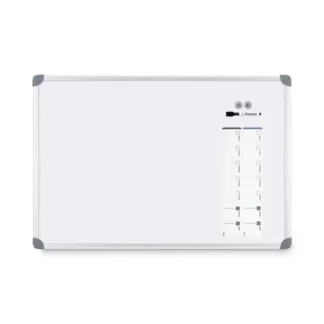 Quartet® Euro-Style Magnetic Dry-Erase Board, Aluminum Frame, 36" x 24"