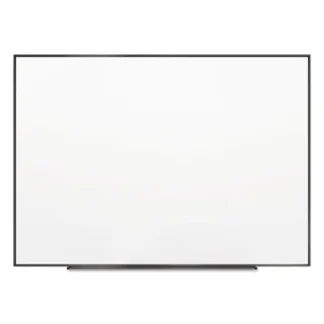 Quartet® Fusion Nano-Clean Magnetic Whiteboard, 48" x 36", White Surface, Black Aluminum Frame