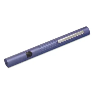 Quartet® General Purpose Laser Pointer, Class 3A, Projects 1,148 ft, Metallic Blue