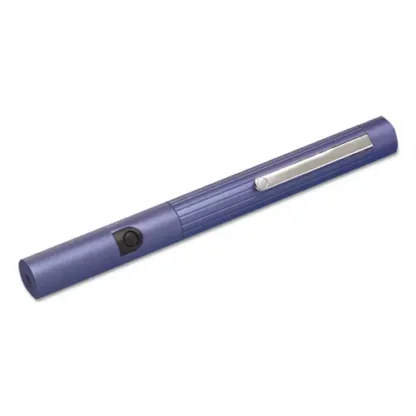 Quartet® General Purpose Laser Pointer, Class 3A, Projects 1,148 ft, Metallic Blue