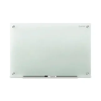 Quartet® Infinity Glass Marker Board, 24" x 18", Frost Surface