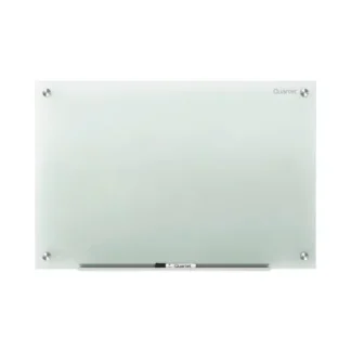 Quartet® Infinity Magnetic Glass Marker Board, 72" x 48", White Surface
