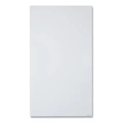 Quartet® InvisaMount Vertical Magnetic Glass Dry-Erase Boards, 48" x 85", White Surface