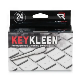 Read Right® KeyKleen Premoistened Cleaning Swabs, 24/Box
