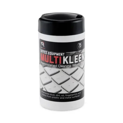 Read Right® Office Equipment MultiKleen Wet Wipes, 75 Wipes per Tub