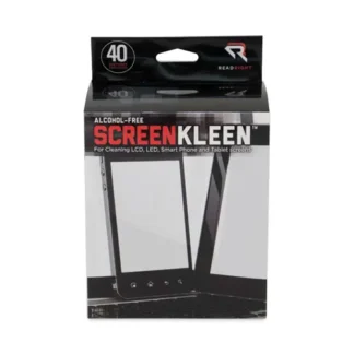 Read Right® ScreenKleen Alcohol-Free Wet Wipes, Cloth, 5 x 5, Unscented, 40/Box