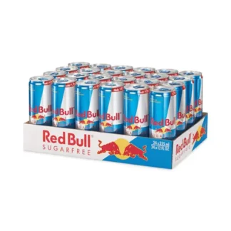 Red Bull® Sugar-Free Energy Drink, 12 oz Can, 24/Carton