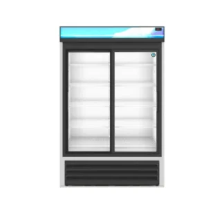 Refrigerator – Two Section Glass Door Merchandiser