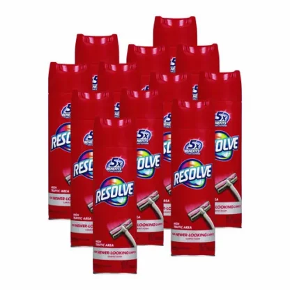 RESOLVE® Foam Carpet Cleaner, Foam, 22 oz Aerosol Spray, 12/Carton