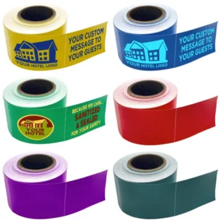 Room Cleaned & Sanitized Adhesive Door Seals for Hotels