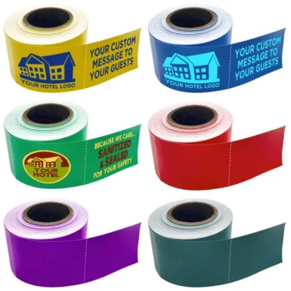 Room Cleaned & Sanitized Adhesive Door Seals for Hotels
