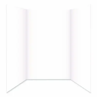 Royal Brites Tri-Fold Foam Board, White, 28" x 40", 0.19" Thick