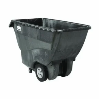Rubbermaid® Commercial 0.75 cu yd Structural Foam Tilt Truck, Standard Duty, 1,000 lb Capacity, Black