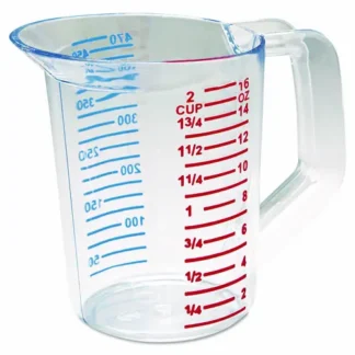 Rubbermaid® Commercial Bouncer Measuring Cup, 16 oz, Plastic, Clear