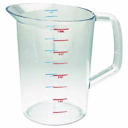 Rubbermaid® Commercial Bouncer Measuring Cup, 4 qt, Plastic, Clear