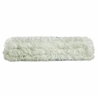 Rubbermaid® Commercial Flow Flat Mop, Nylon, 18", White
